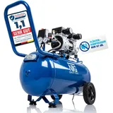 Kompressor 50 L Luftkompressor 9 bar Druckluft 1470W Ölfrei