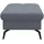 sit&more Polsterhocker Amica mit Stauraum 102 x 47 x 69 cm Blau/Grau