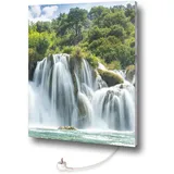 Marmony 500W Infrarot-Heizung Motiv "Wasserfall"