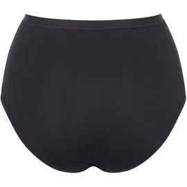 SLOGGI GO Daily Cotton Highwaist 6 St. Schwarz L