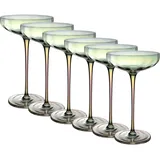 Intirilife Martini Cocktail Glas 0,14 l 6-tlg.