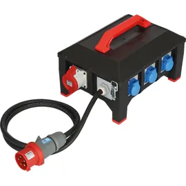 Brennenstuhl Professional Gummi-Baustromverteiler BSV 5-32A FI Typ B 2m H07RN-F 5G6,0 1xCEE32A+2x16A,6x230V