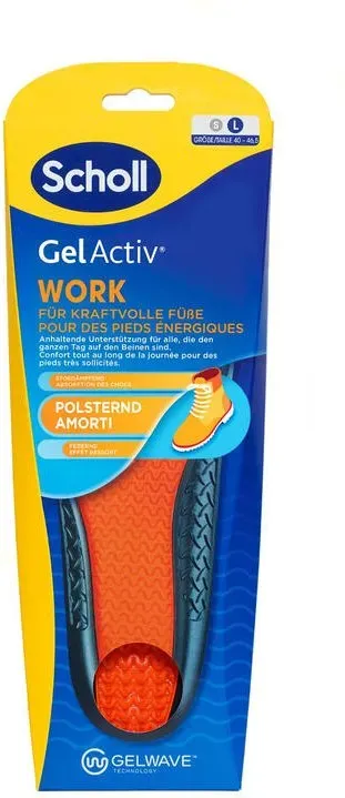 Scholl GelActiv Einlegesohle Work Gr. L 2 St