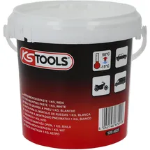 KS Tools 100.4025 Reifenmontagepaste, 1 kg, Weiß