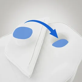 CLP Hydraulische Kosmetikliege weiß