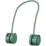 Tragbarer Mini-usb-nackenventilator, Blattlos, Freihändig Nutzbar, Mit Aromatherapiefunktion Für Den Außenbereich, Wiederaufladbar, Umweltfreundlich