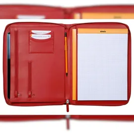 Rhodia Schreibmappe Rhodiarama A4 Rot