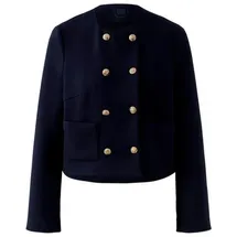 Oui Strickjacke dunkelblau 40