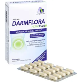 Avitale DARMFLORA Aktiv Plus 100 Mrd.Bakterien+7 Vitamine 40 St