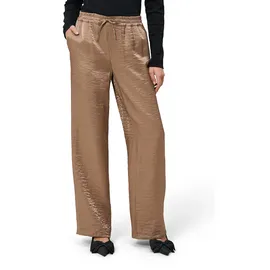 Zero Stoffhose Bundfaltenhose roségold 40