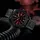 Luminox Herren-Taucheruhr Quarz Pacific Diver Schwarz/Rot