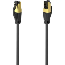 Hama Netzwerkkabel CAT-8 40 Gbit/s S/FTP Geschirmt Schwarz 3 m