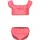 ZigZag Balconette-Bikini Damen Rosa 128