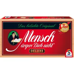 Schmidt Spiele Mensch ärgere dich nicht® – Deluxe, Brettspiel, Strategie, 6 Jahr