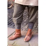 Burgschneider Wikinger-Kostüm Rushose Ivar Fischgrät Oliv/Grau L grau L | L