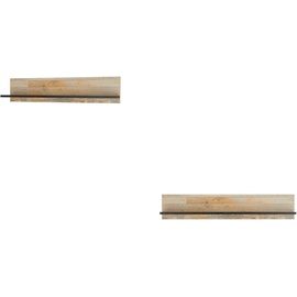 Home Affaire Wandregal »Sherwood«, Breite 160 cm, in modernem Holz Dekor, 28 mm starke Ablageböden