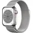 GPS + Cellular 41 mm Edelstahlgehäuse silber, Milanaise Armband silber