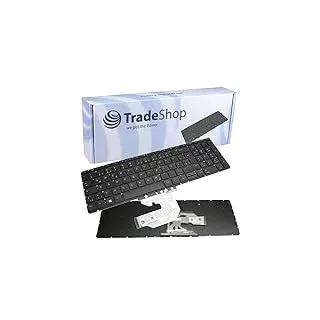 Trade-Shop Original Laptop Tastatur/Notebook Keyboard Deutsch QWERTZ kompatibel mit HP ProBook 450G6 450G7 455G6 455G7