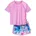 Mädchen Zweiteiler Rash-Guard-Set Lila 158 cm-164 cm 158-164