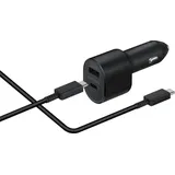 Samsung Dual Kfz-Schnellladegerät EP-L5300 Black