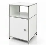 Floordirekt Metallregal Concept Epure 40 x 40 x 65 cm Weiß