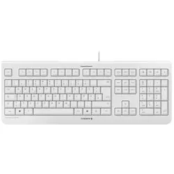 Cherry KC 1000 Keyboard US Layout mit Euro Symbol USB weiß-grau