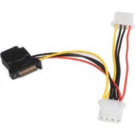 Startech SATA zu LP4 Strom Kabel Adapter mit 2 Zusätzliche LP4