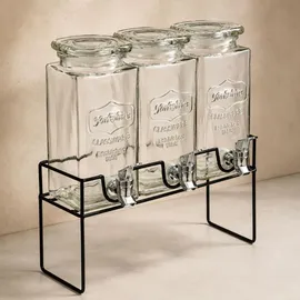 SECRET DE GOURMET - Modern mit Ständer, 3 x 1,5 L
