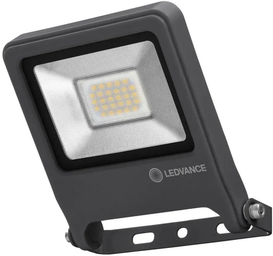 Ledvance LED Strahler Floodlight, 3000 K, Aluminium, Warmweiß, IP65