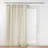 bricoline Douceur d'Intérieur Belani (140 x 240 cm), Leinen, einfarbiges Polycotton