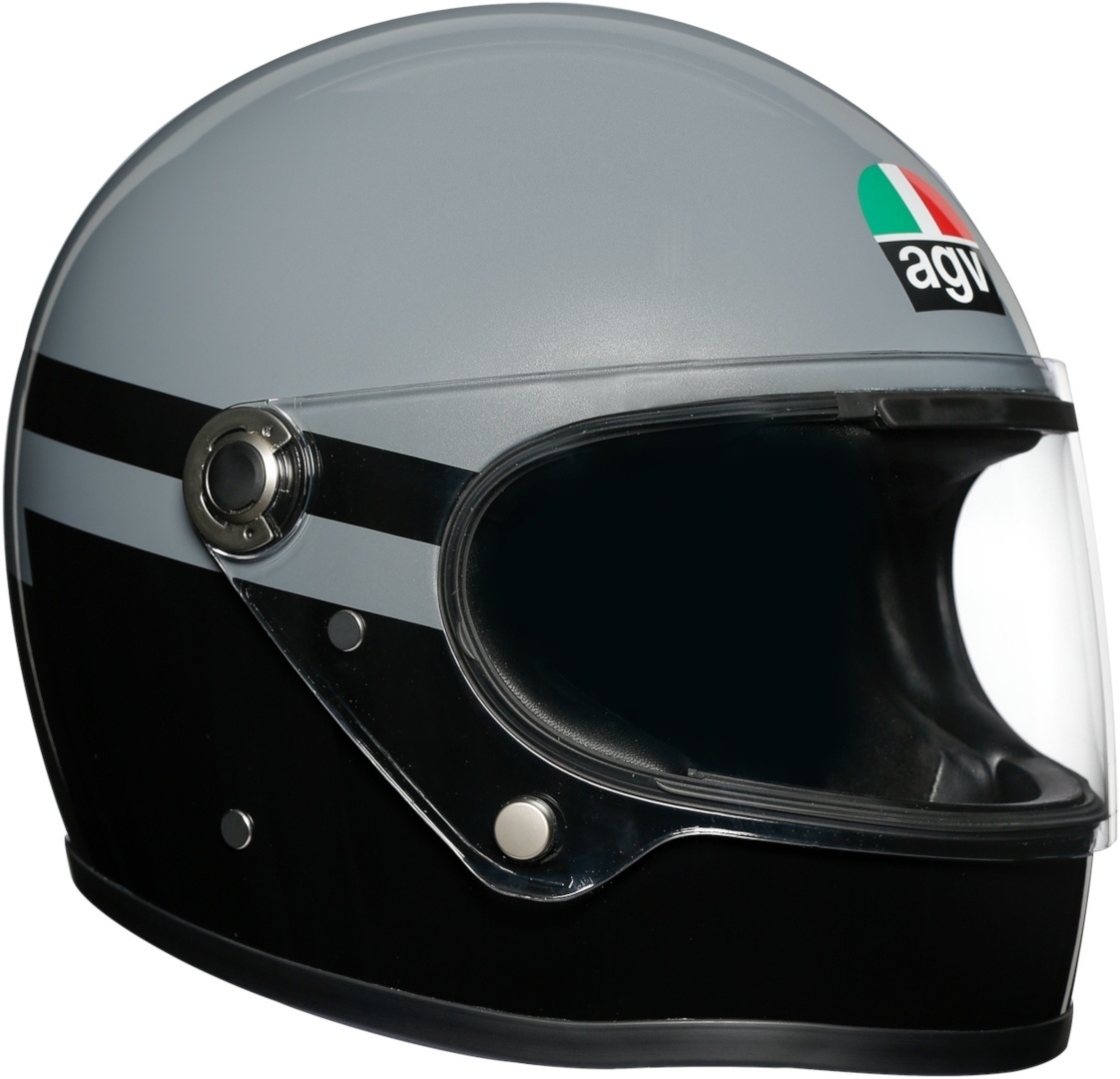 AGV Legends X3000 Superba Helm, zwart-grijs, XS Voorman