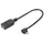 Digitus USB 2.0 Adapterkabel, OTG, micro B - A] AK-300313-002-S 15.00 cm Rund, doppelt geschirmt, mit
