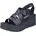Keilsandaletten Schwarz 37