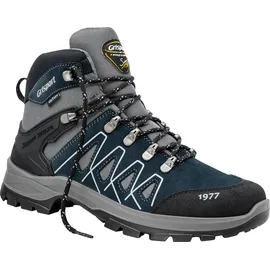 Grisport Wanderschuh Schnürstiefel Gritex in grau/dunkelblau | Gr.: 36