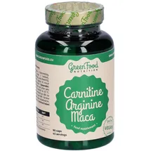 GreenFood Nutrition Carnitin Arginin Maca Kapseln 90 St