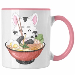 Trendation Tasse Trendation – Anime Tasse Geschenk Spruch Kaffeetasse Geschenke Deko Anme Fan rosa