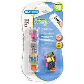 Rapesco RAPESCO® Supaclip-Spender farbsortiert 1,6 cm