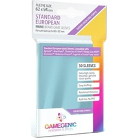 Gamegenic Prime Board Game Sleeves Purple transparent, 50 Stück