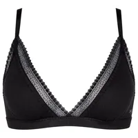 SLOGGI Damen GO Ribbed R Bralette, Black, XL