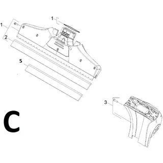 Kärcher Ersatzteile für Fenstersauger WV 2 PLUS 1.633-301.0