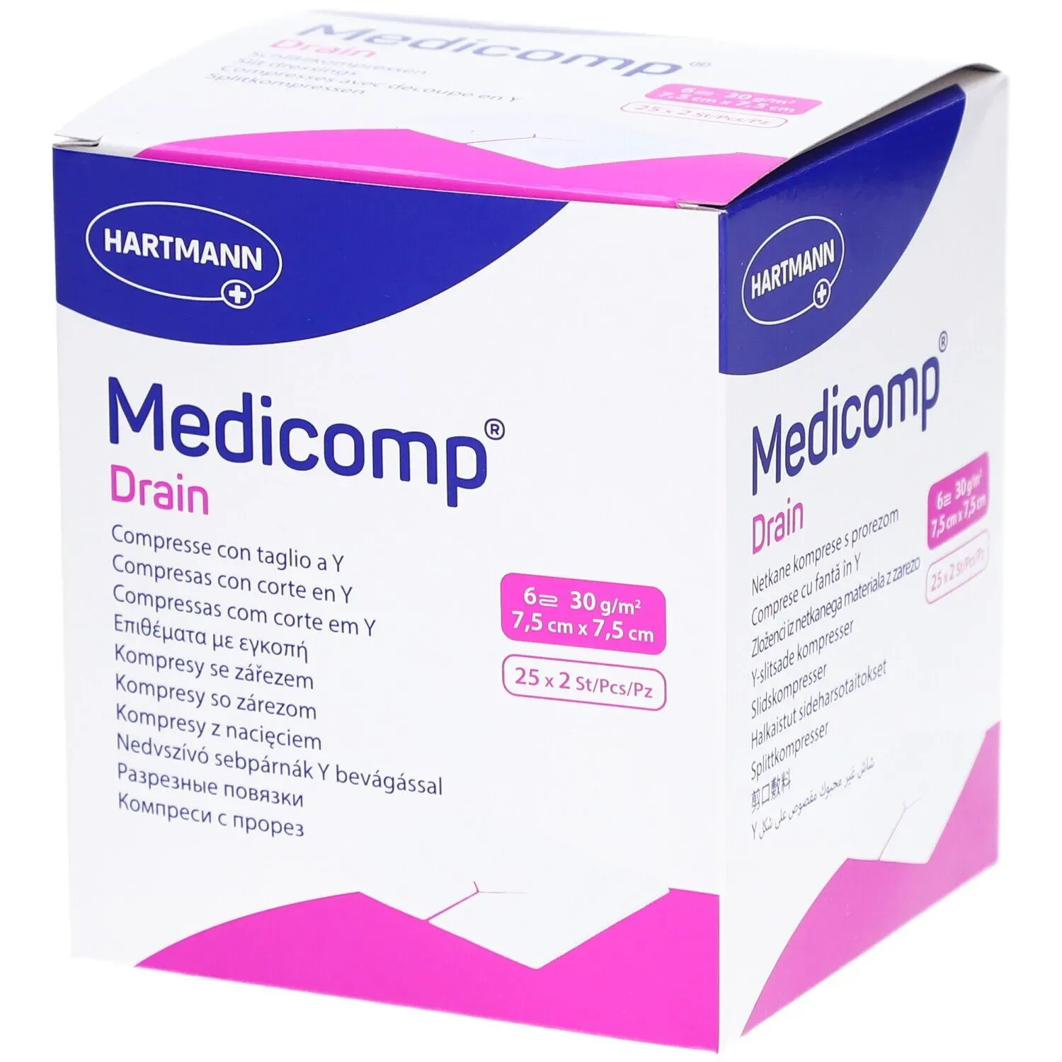 Medicomp® drain 7,5 cm x 7,5 cm