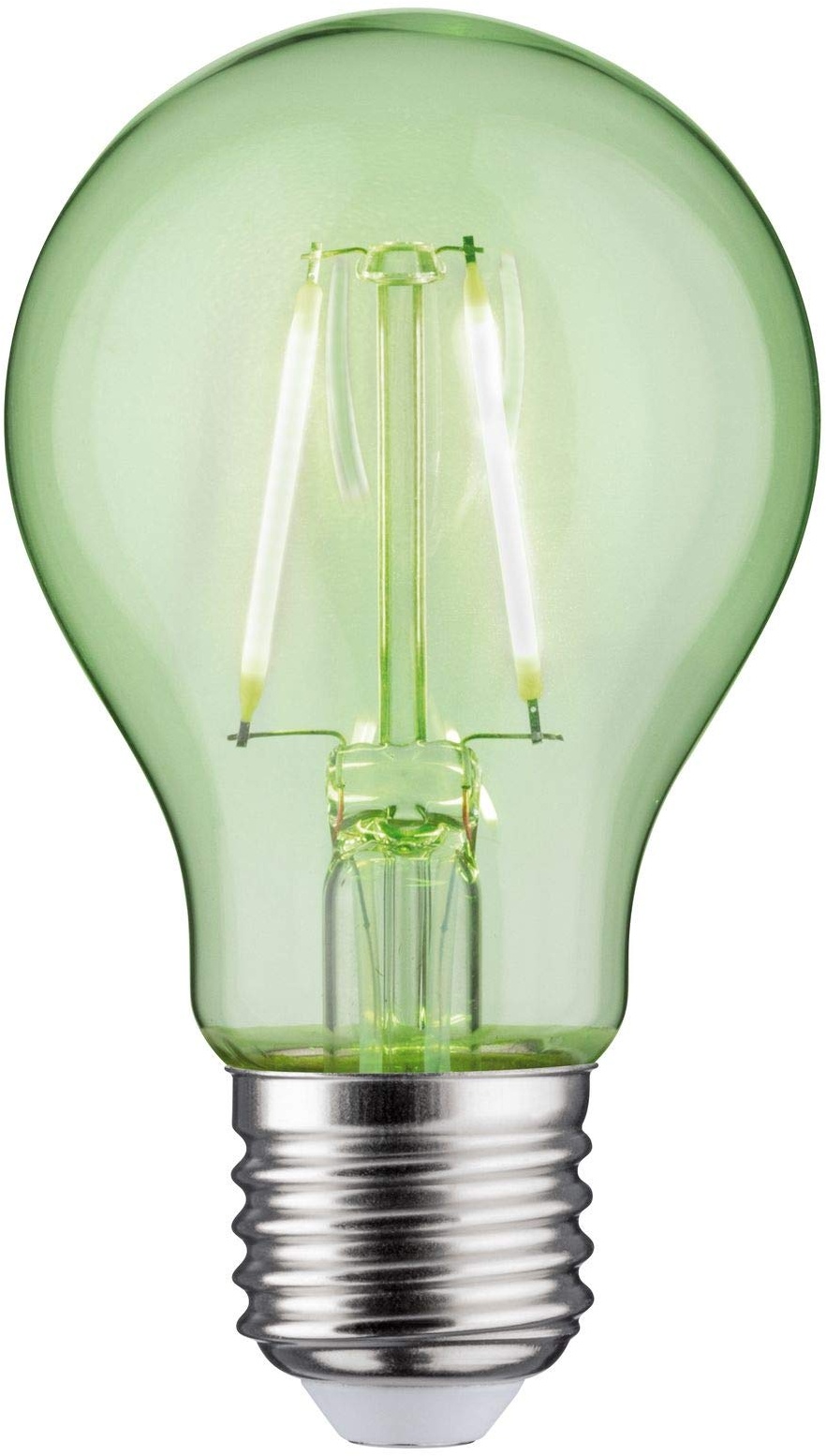 Paulmann 28724 LED Lampe Standardform 1,1W Leuchtmittel Grün Beleuchtung Glas Licht 4900K E27