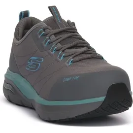 SKECHERS Work EBINAL ARCH FIT SR Damen S3 Arbeitsschuhe Grau/Blau 39 - 39