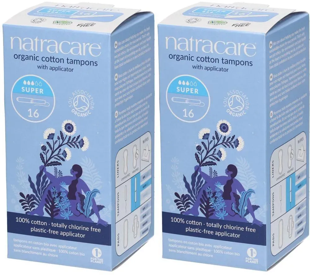 Natracare Tampons mit Superapplikator