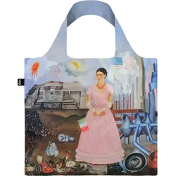 Loqi Museum Frida Kahlo Self Portrait on the Borderline between Mexico and the United States Tasche recycelt