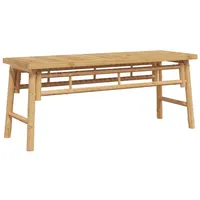 VidaXL Gartenbank 110x38x45 cm Bambus