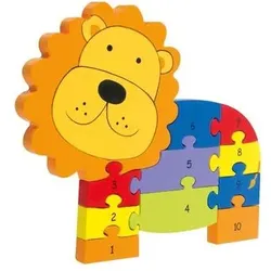 NICI 46013 Zahlenpuzzle Löwe