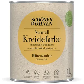 Schöner Wohnen Kreidefarbe Blütenzauber gelb matt 1 l