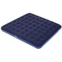 rebel active Luftmatratze Doppelmatratze Reisebett Campingbett 203x183x22 cm blau