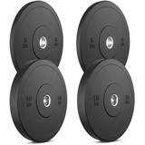 Marbo Sport MW-Bumper Plates - Hantelscheiben Set Bumper ø51 mm, 30 kg / 2 x 10 kg + 2 x 5 kg - Marbo Sport